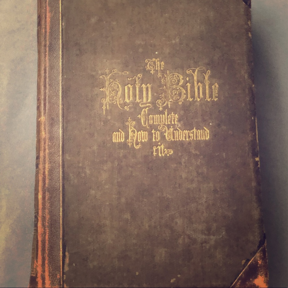 Vintage 1869 Hitchcock analysis of the Bible